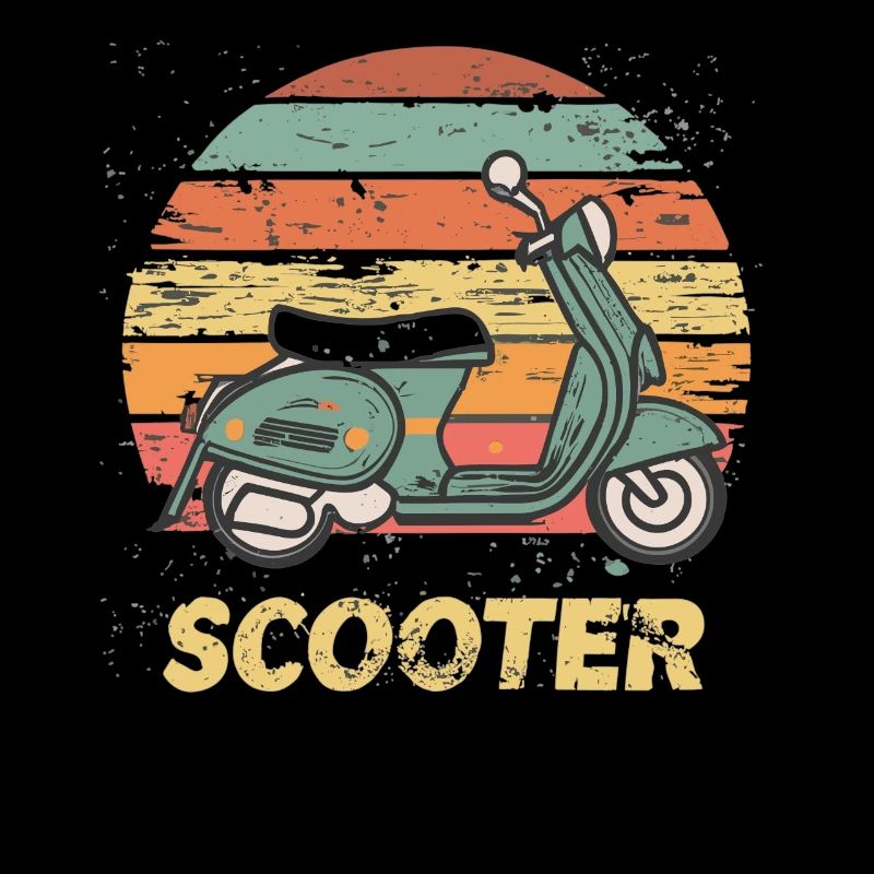 Scooter Motorroller Mofa Rouleau de cyclomoteur