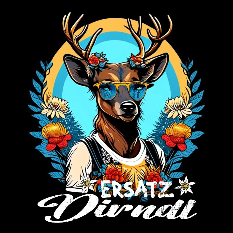 Tracht & Trachten Hirsch Ersatz Dirndl