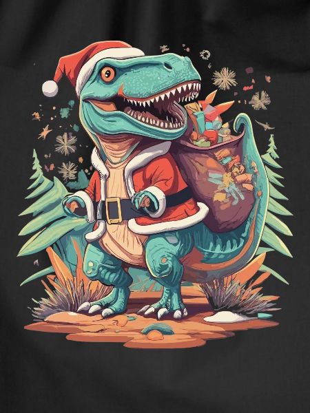 Dinosaur Trex Christmas