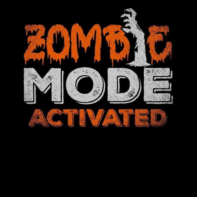 Salutations d’Halloween activées en mode zombie