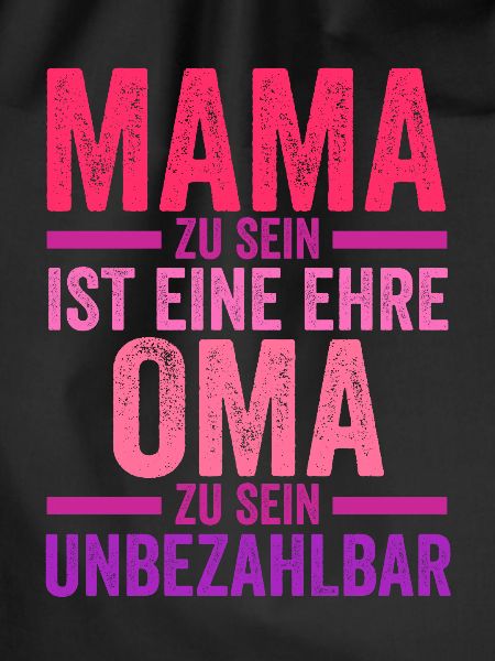 Mutter Großmutter Mama Oma