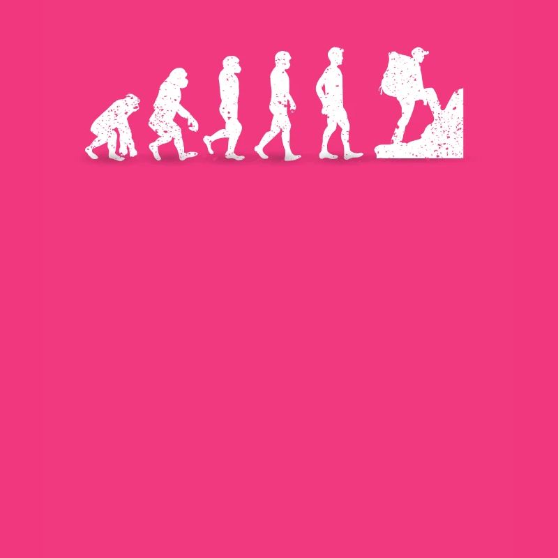 Funny Hike Human Evolution Cool
