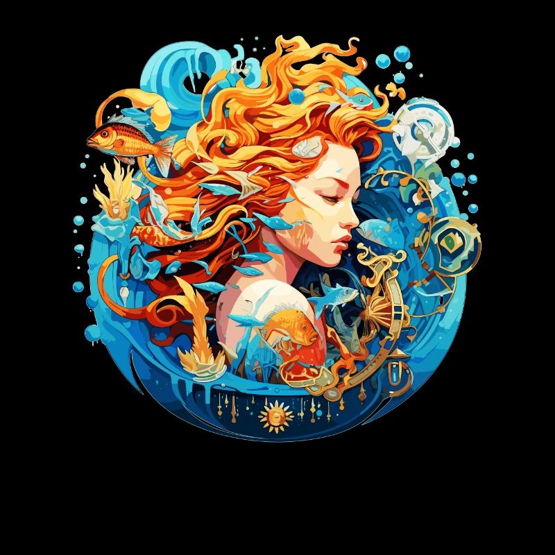 Tragen Sie Ihr Sternzeichen Astrologie mit Stolz: Aquari