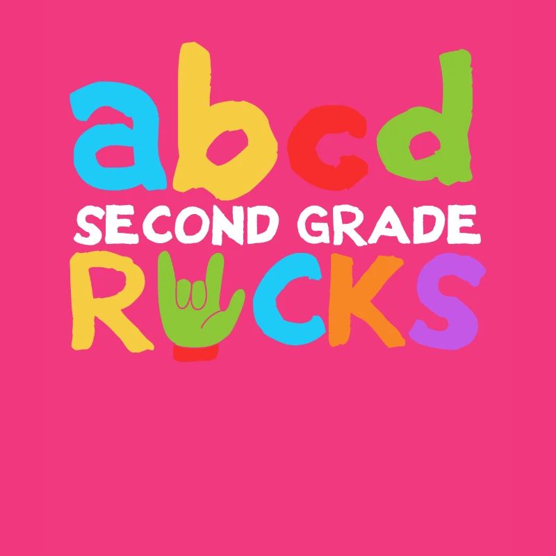 ABCD Second Grade Rocks 100th Day of School Second