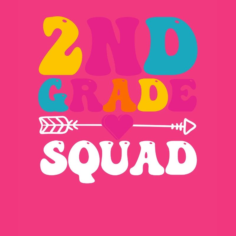 2. Klasse Squad Second Teacher Student Team Back