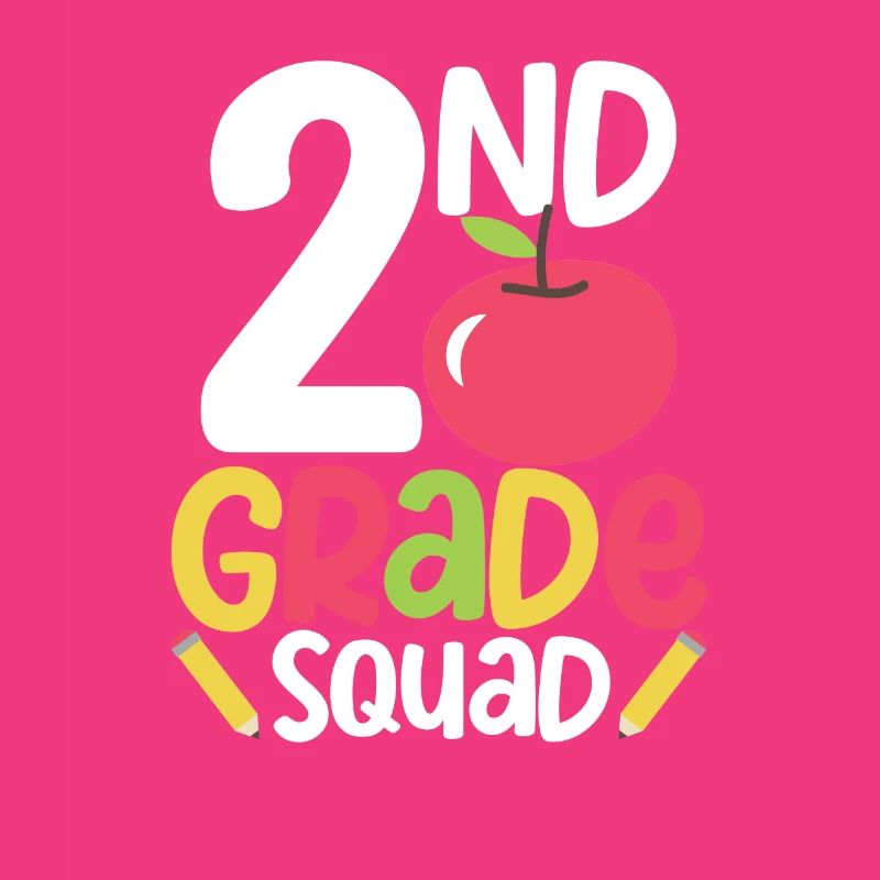 2. Klasse Squad Second Teacher Student Team Back