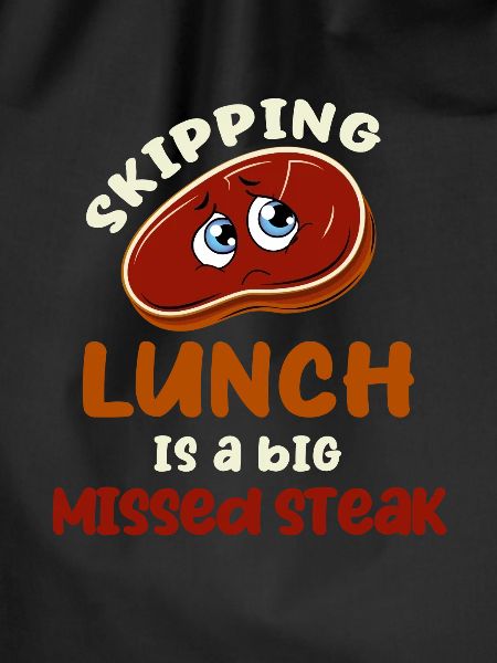 Skipping lunch is big