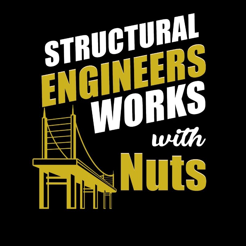 Construction carpenter structural engineer working with nuts