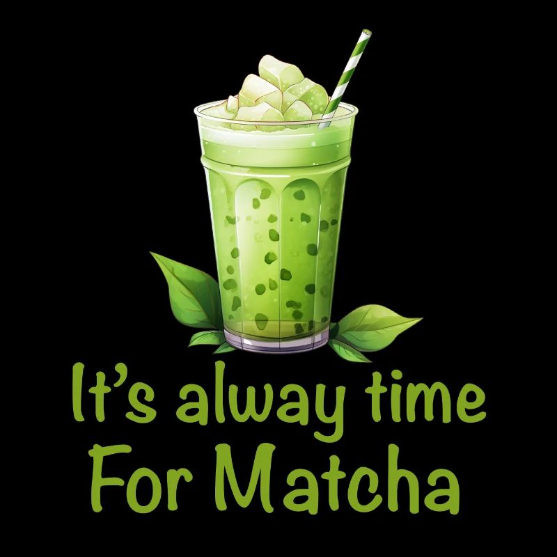 Matcha Tea Latte Lover Pour Thé Vert Matcha Drôle