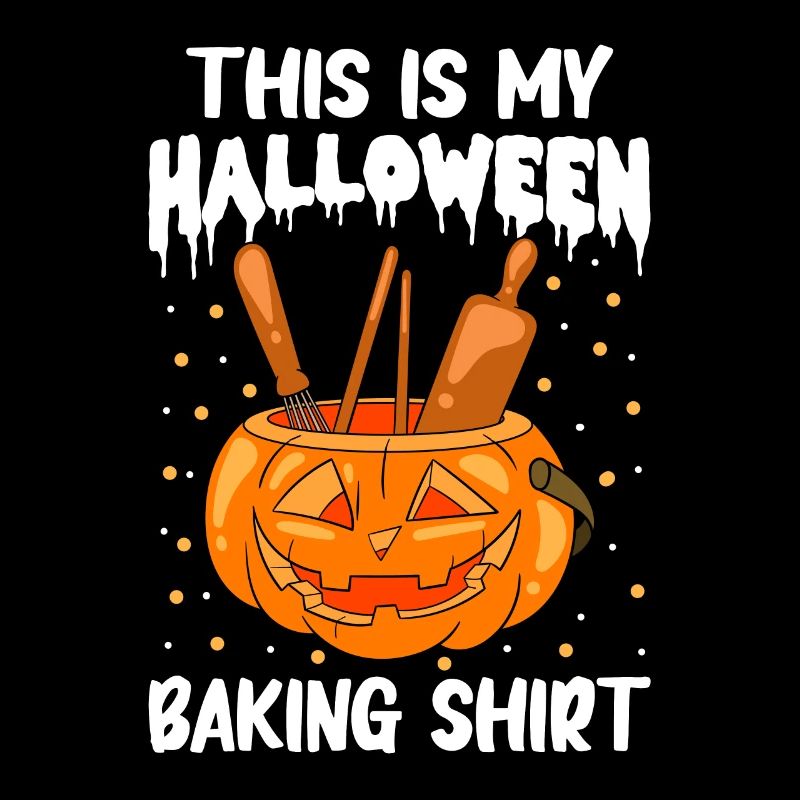 Bäcker Halloween Geschenke Konditor