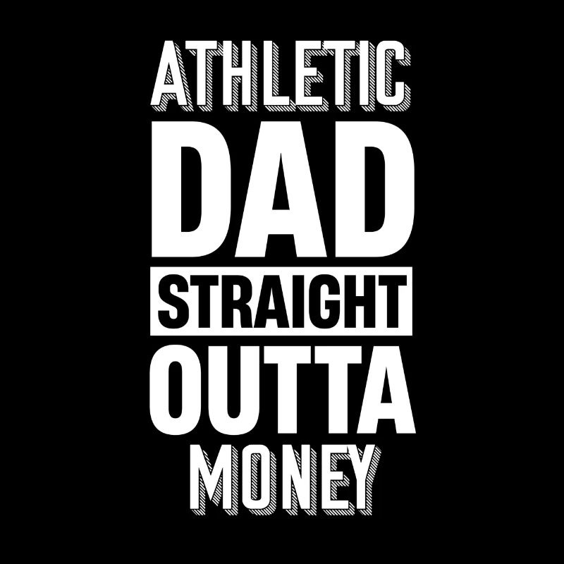 Athletischer Vater Direkt Aus Dem Geld,