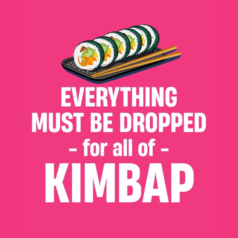 For a roll of Kimbap Bibimbap everything has to fall