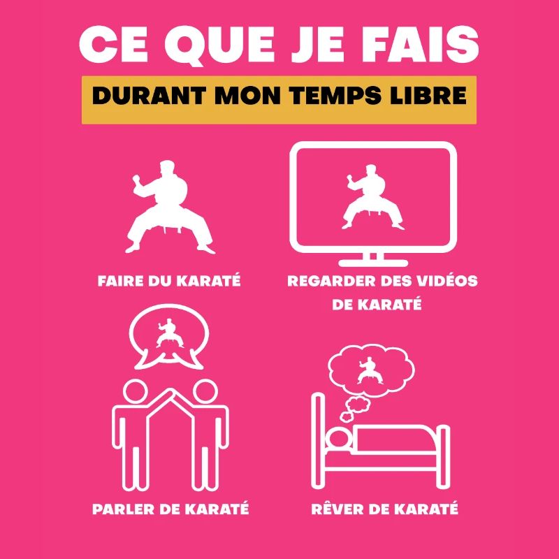 durant temps libre karaté