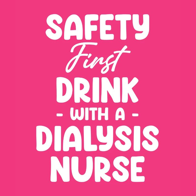 Safety First Drink Mit Einer Dialyseschwester