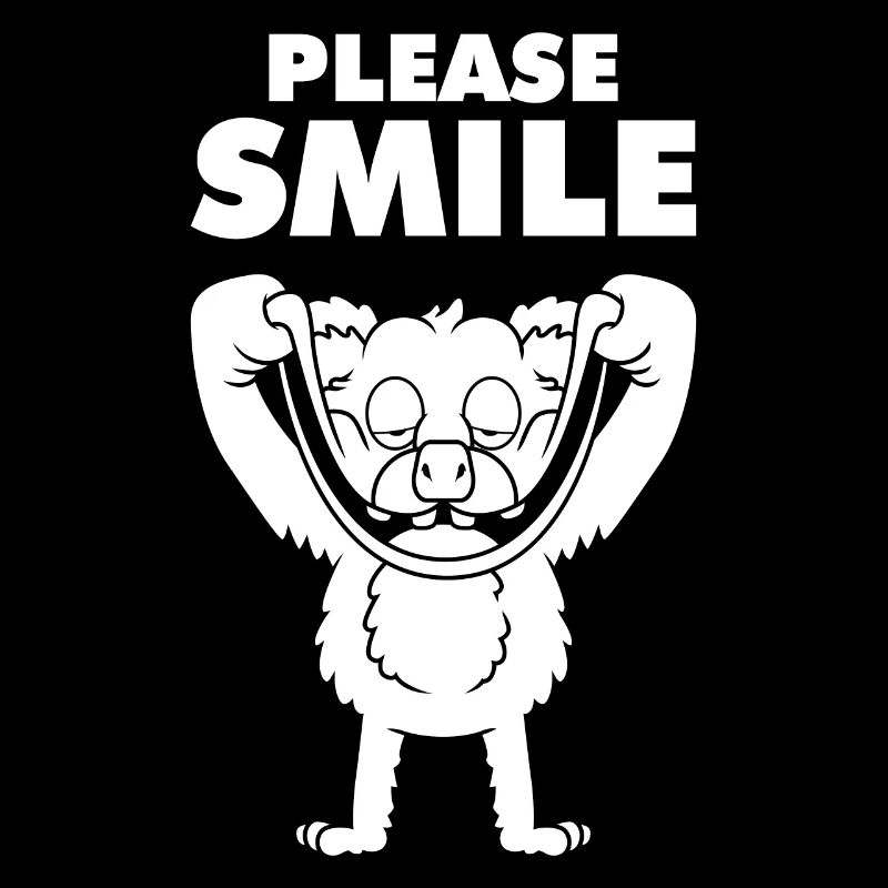 Koalabär Lustig Just Smile