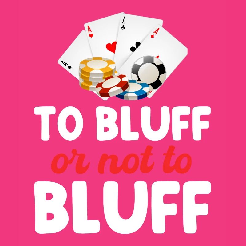 Bluffen Oder Nicht Bluffen Lustiger Pokerspieler