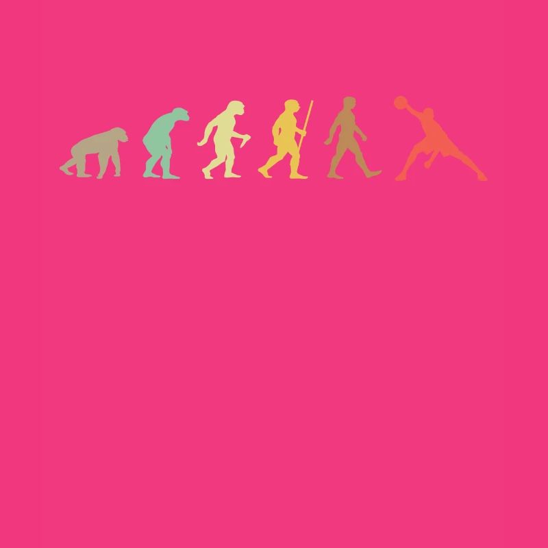 Golf Retro Golfer Evolution Funny Golfing