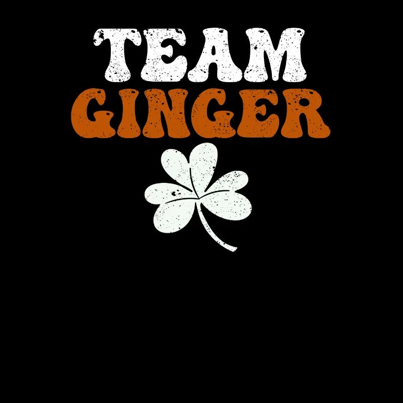 Team Ginger Funny Shamrock St. Patrick's Day