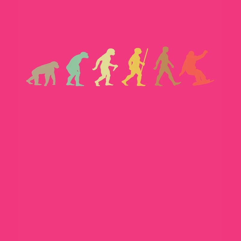 Snowboarding Retro Snowboard Evolution Snowboarder