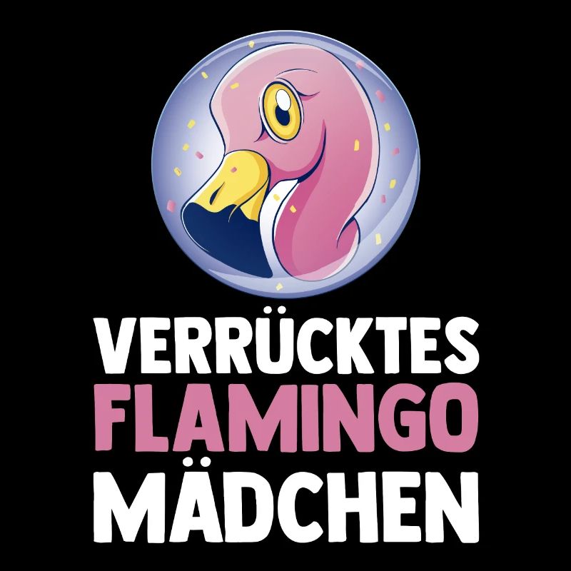 Verrücktes Flamingo Mädchen