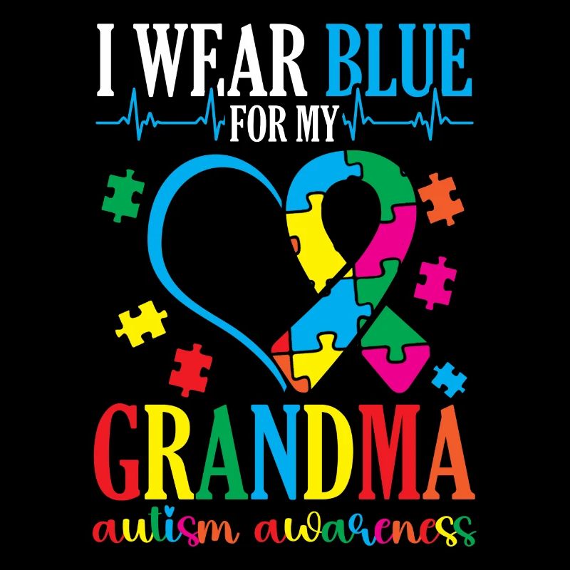 "I'm wearing blue for my grandma" support them