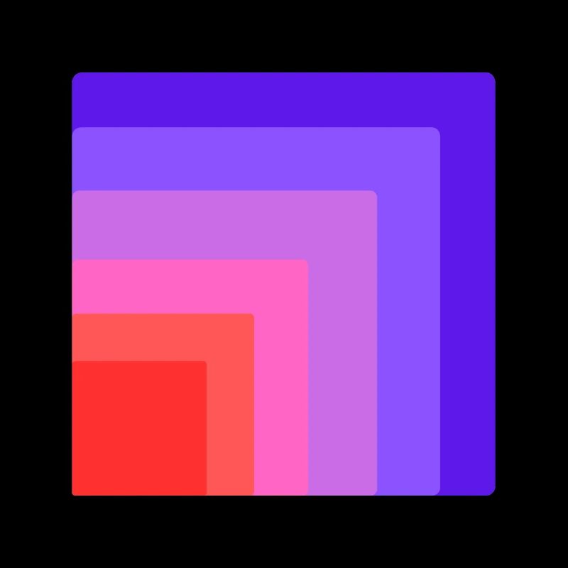 squares within a square.