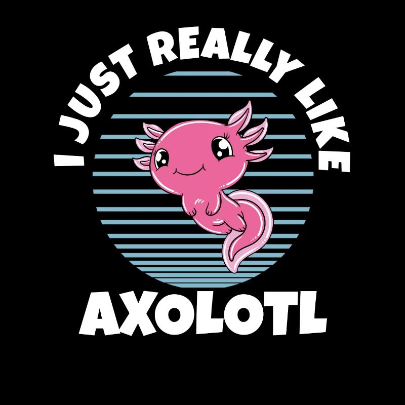 Axolotl drôle Axolotl mignon