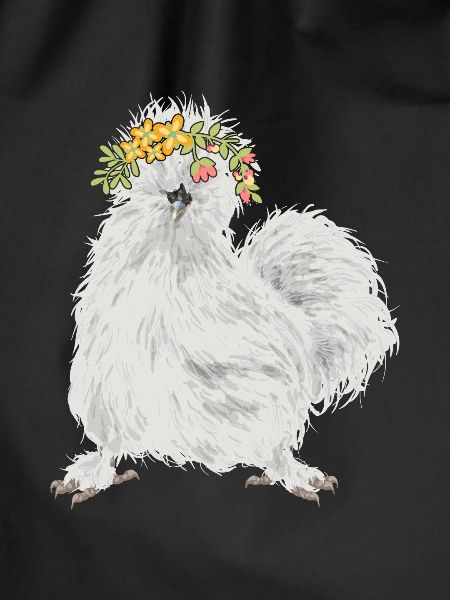Seidenhuhn Silkie Chicken