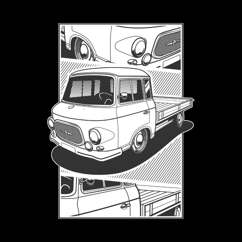 Barkas Flatbed B1000