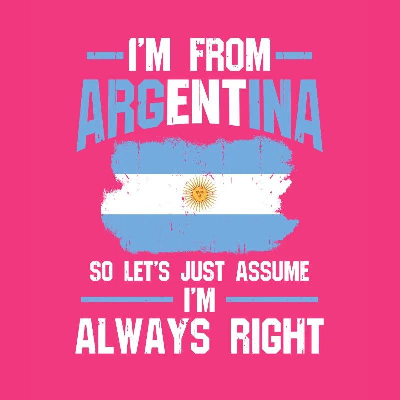 Argentino Geschenk-Design
