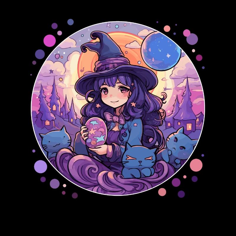Hexen Halloween Kostüm Anime Hexe Kawaii Stuff