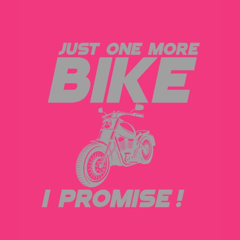 Nur noch ein Motorrad, versprochen Biker