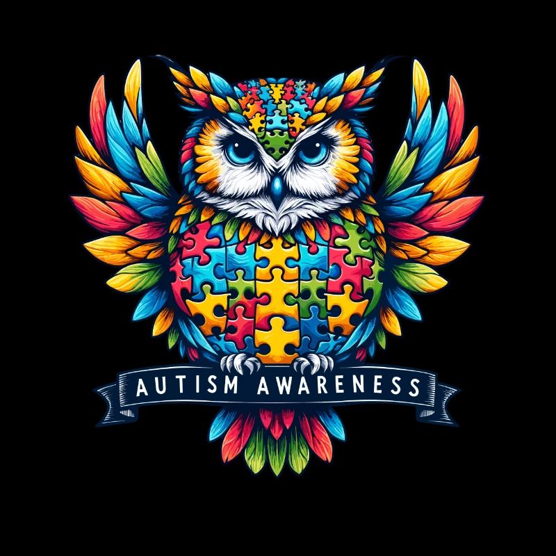 Autism Awareness puzzles piece