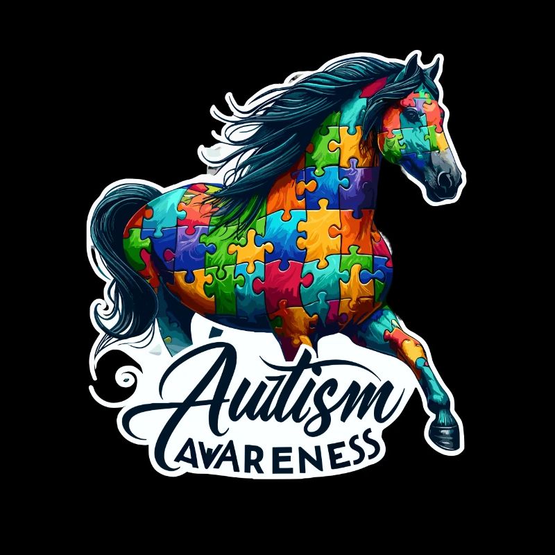 Autism Awareness puzzles piece