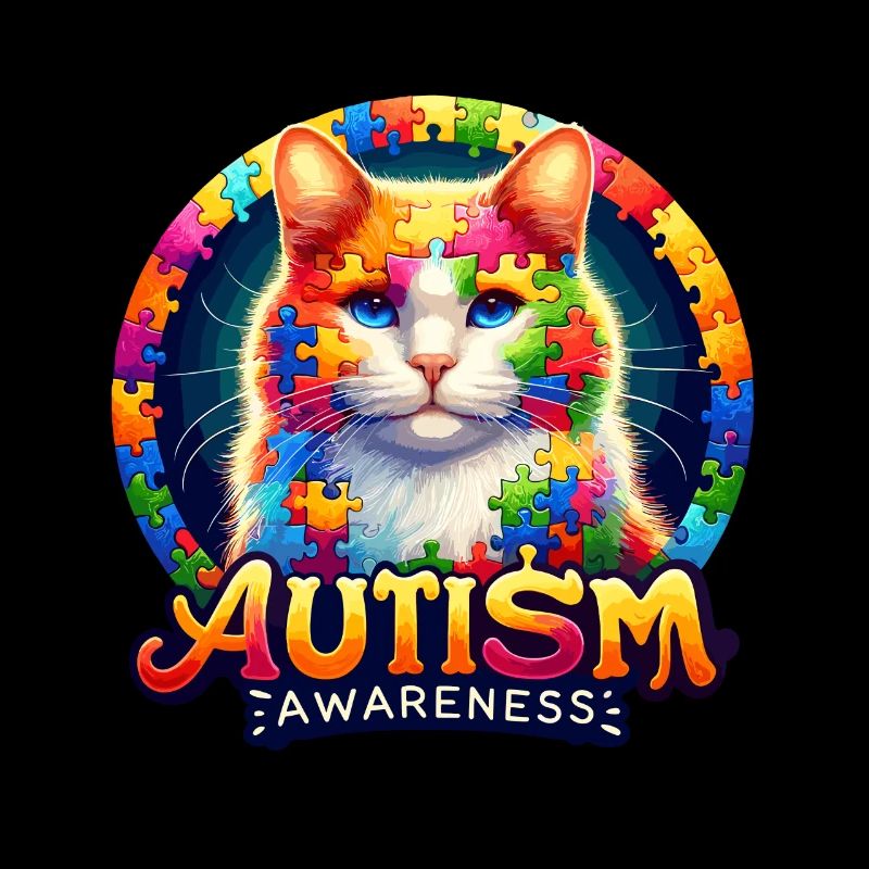 Autism Awareness puzzles piece