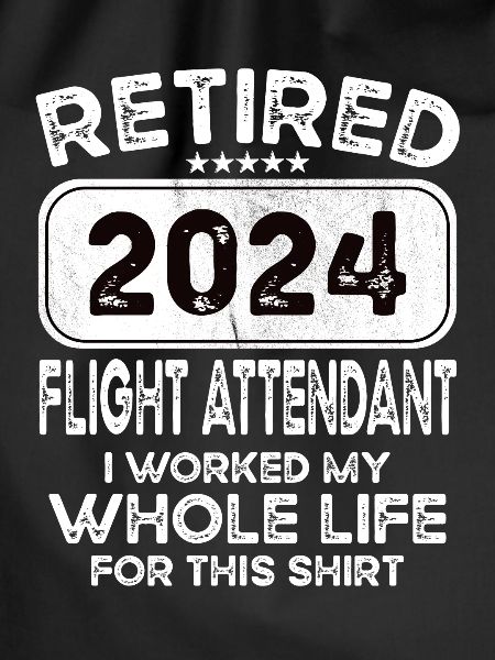 Retired Flight attendant 2024