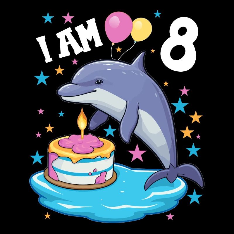 J’ai 8 ans Dauphins Dauphin 8e anniversaire