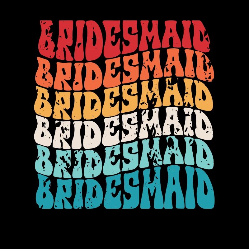 Honorpower Bridesmaid Groovy Bachelor