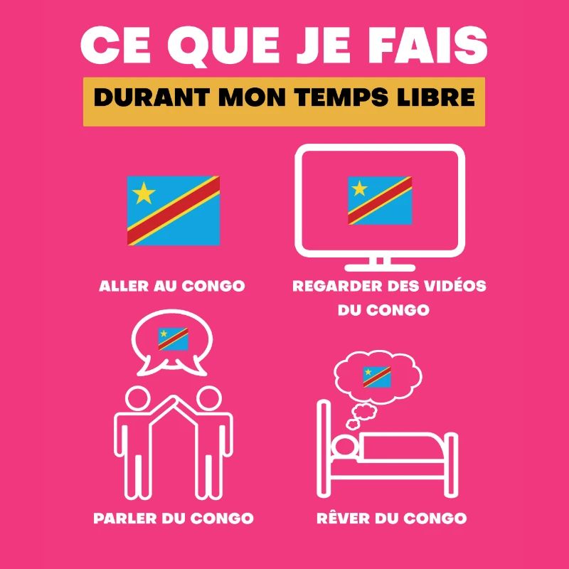 congo Kinshasa durant temps libre