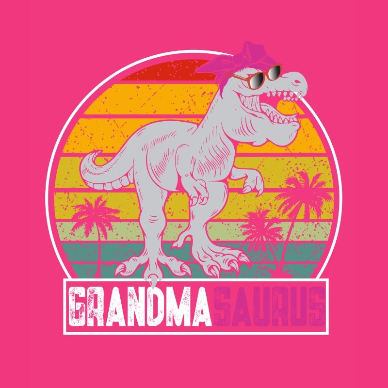 Omasaurus T Rex Dinosaure Granny Saurus
