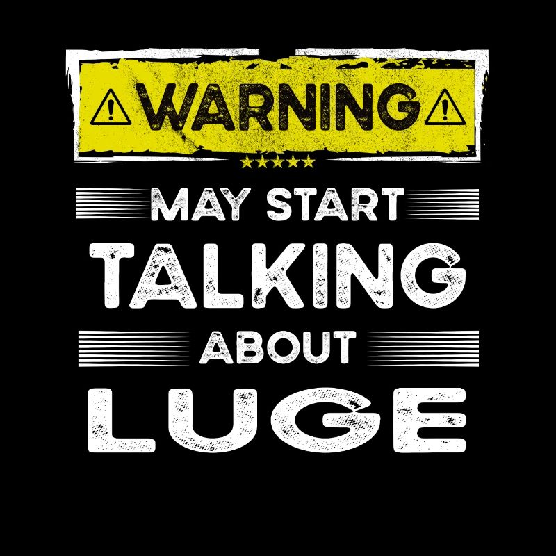 Talking about Luge funny