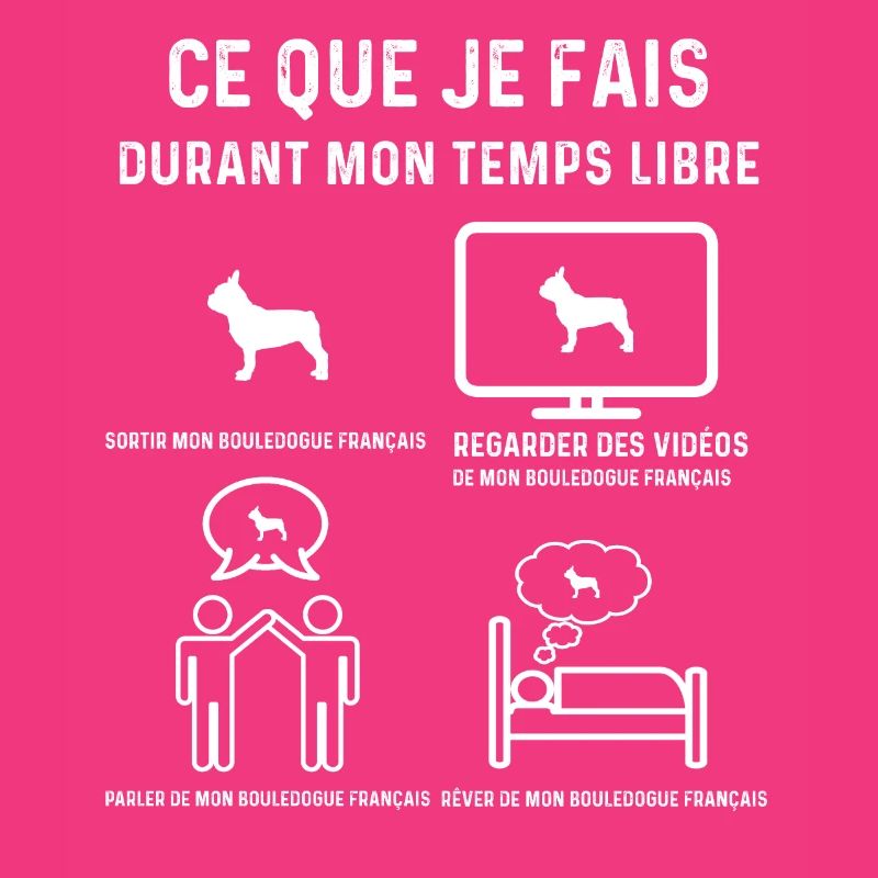 bouledogue-français temps libre cadeau
