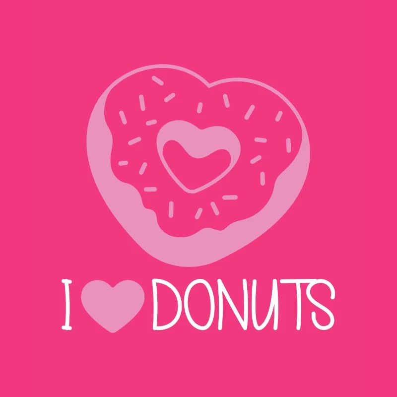Donut Themed Donut Sprayed Funny Cute
