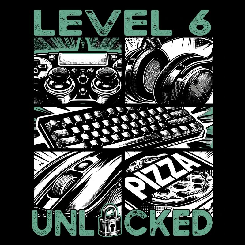 Geburtstag Level 6 freigeschaltet Gaming & Zocker