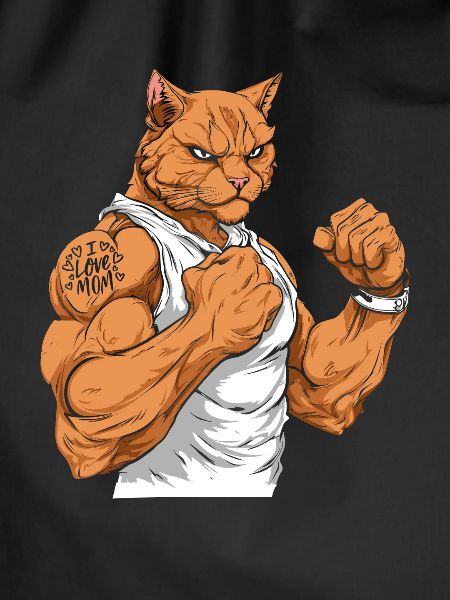 Cat I Love Mom