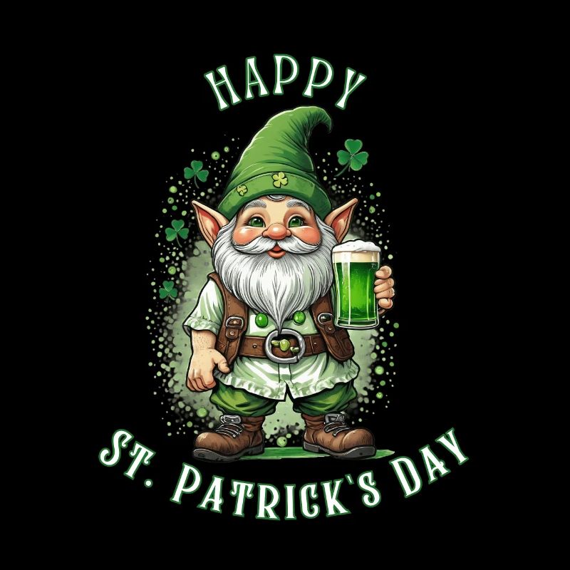 Leprechaun de la Saint-Patrick I Bière verte I