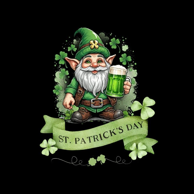 Leprechaun de la Saint-Patrick I Bière verte I