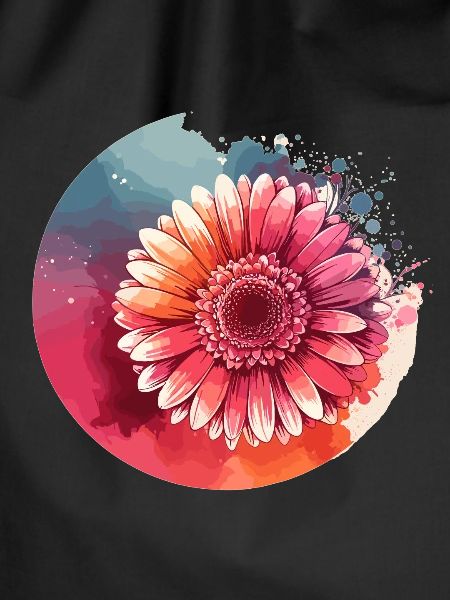 Gerbera gezeichnet
