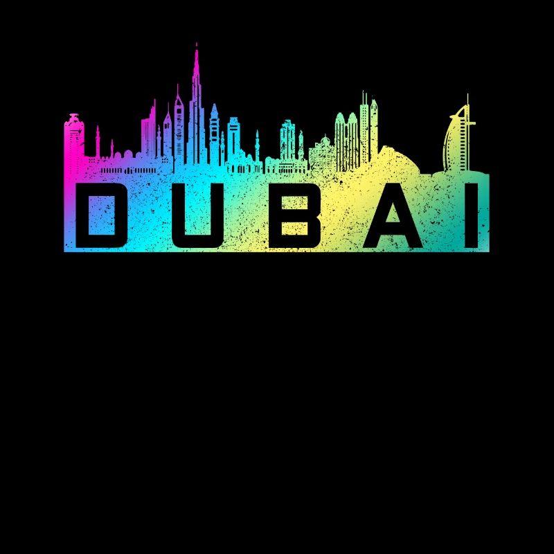 Dubai Skyline UAE Souvenir