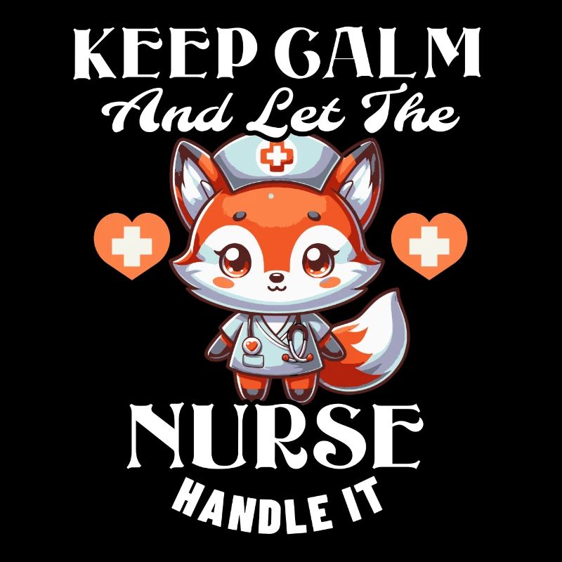 Fox Nurse Keep Calm And Let The Nurse Handle It